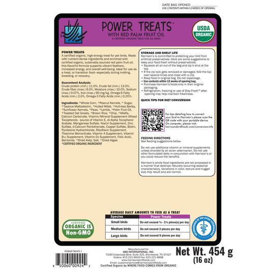 Harrison's Power Treats